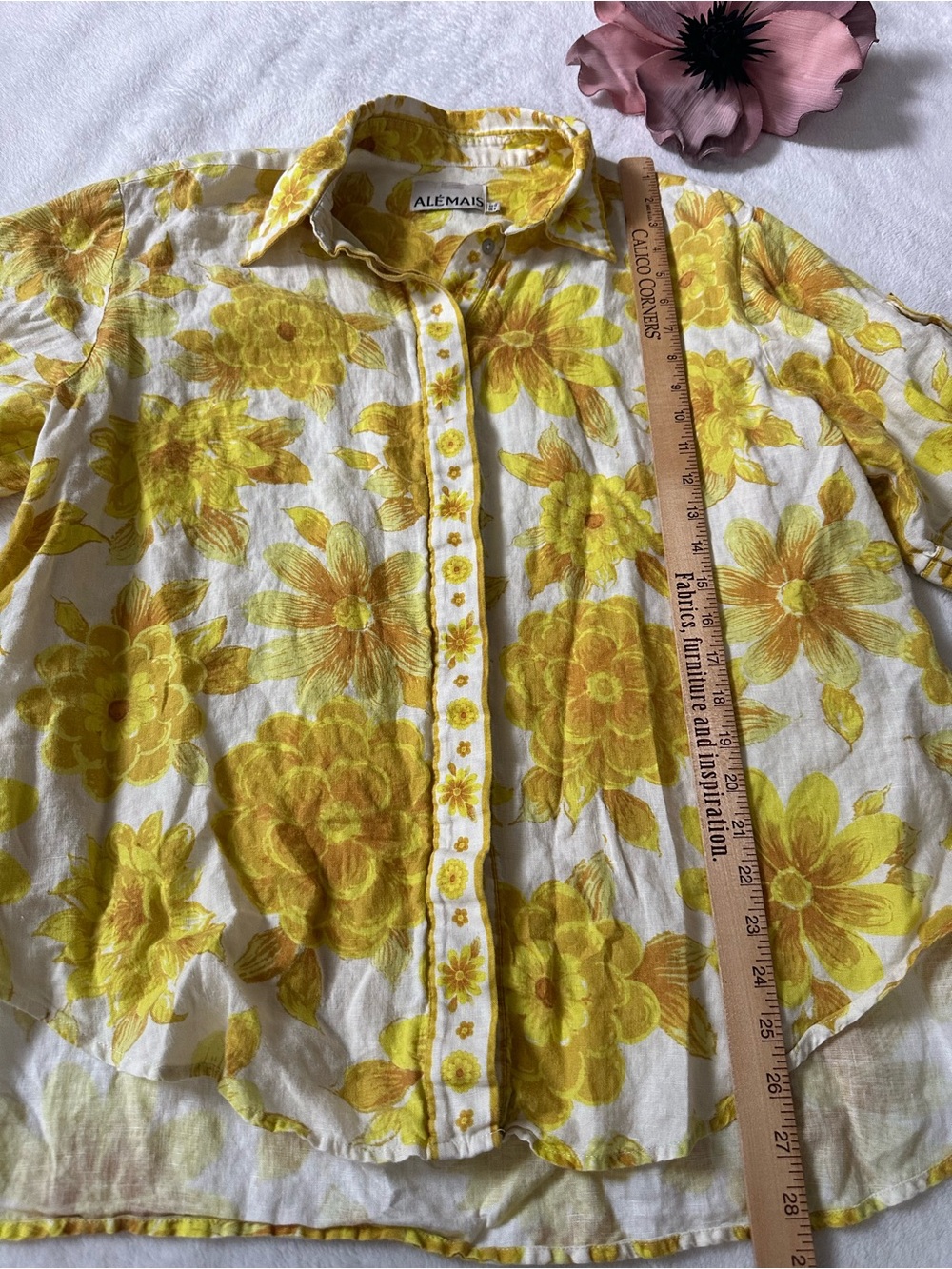 ALEMAIS Sonny Oversized Shirt US 8 - Picture 7 of 12